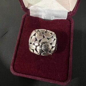 Premier Designs Dome Giraffe Ring in Silver Size 5.5